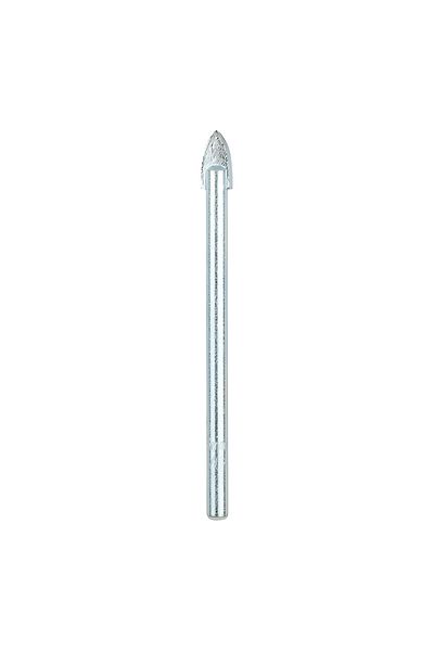 Bosch Tungsten Carbide Tip Glass and Tile Drill Bit Silver 6 x 76mm