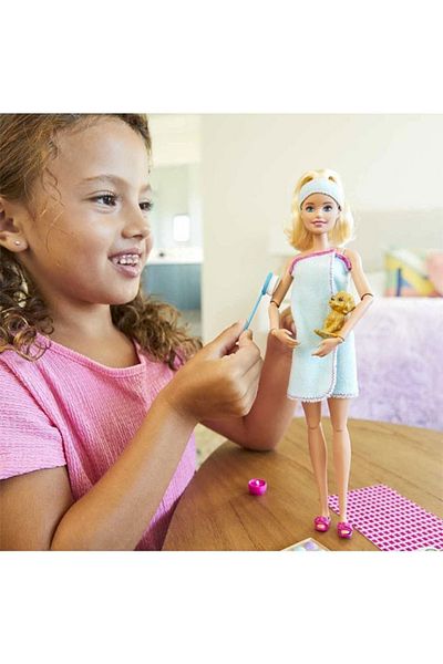 mattel Barbie doll wellness and relaxation at the spa