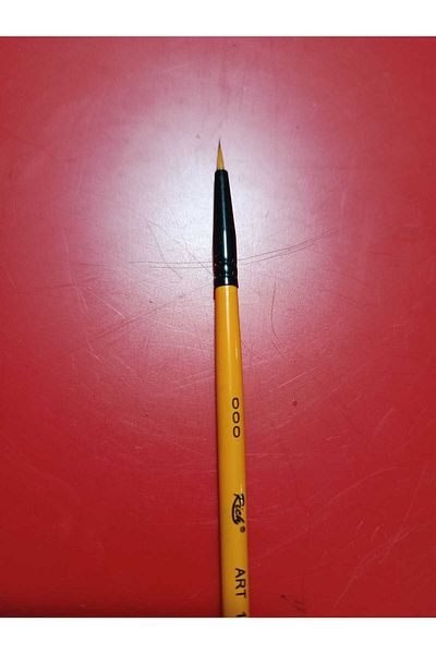 Rich 123 Series Round Tip Multi-Purpose Quality Synthetic Detail Brush No:3/0