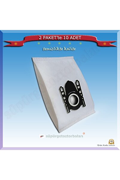 Ürkmez Ticaret Bgl 35 Mon 6 Bellows Vacuum Cleaner Dust Bag 10 Pieces 206020