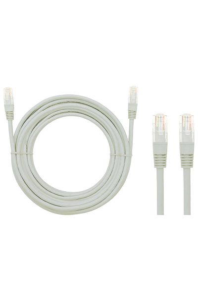 OEM Conector patchcord UTP 20 m gri deschis