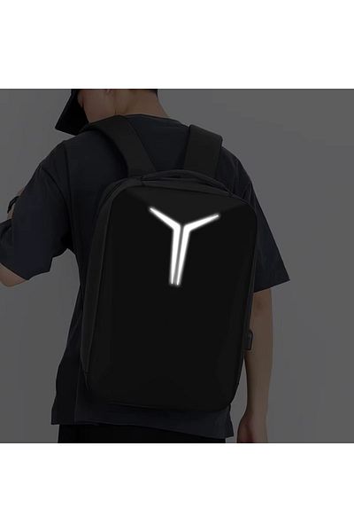 delis Unisex backpack, Sylion GT3754, USB port, Gray