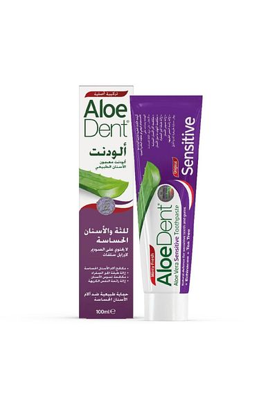 AloeDent Toothpaste for Sensitive Teeth - 100 ml Original