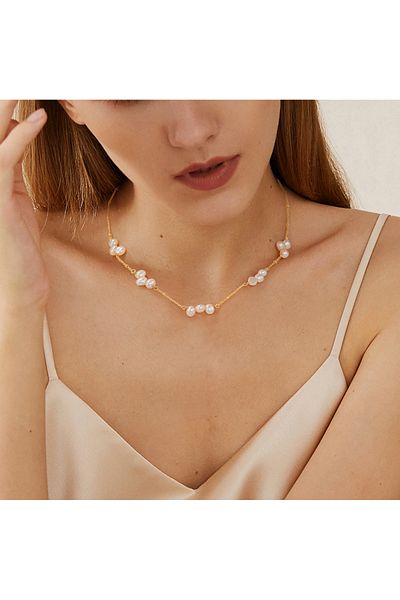 delis Lantisor argint 925, JW1545, model perle, placat cu aur