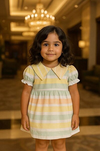 Montisu bumbac 100% bucăți, din material tip stofă rochie cu model curcubeu p...