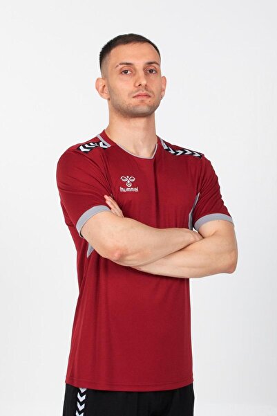 hummel Αυθεντικό μπλουζάκι προπόνησης Claret Red