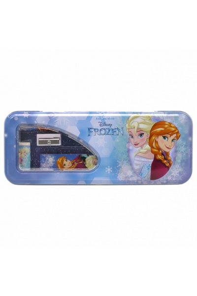 Lamonza FROZEN 1 PEN CASE SET EQUIPPED WITH PENCIL, SHARPENER, LINER, RA