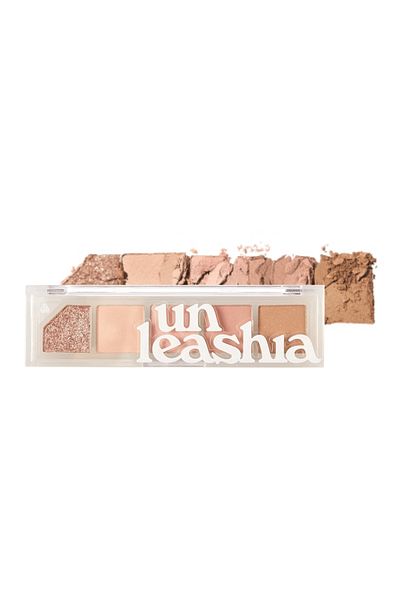 UNLEASHIA Mood Shower Face Palette No.2 Rose Shower 4 g - pink-beige eyeshadow palette