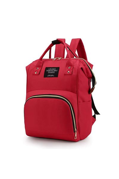 delis Multifunctional backpack for mothers, Taisia ​​GT3701, Red