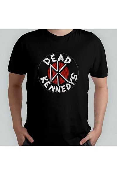 Pixxa Dead Kennedys Punk Unisex 100% Cotton Crew Neck T-Shirt