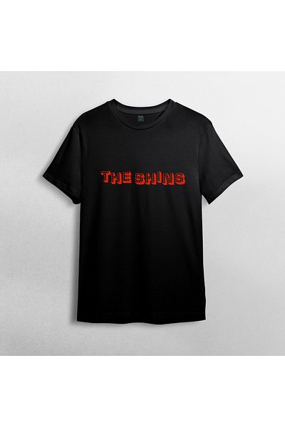 Pixxa The Shins Unisex 100% Cotton Crew Neck T-Shirt Model 3
