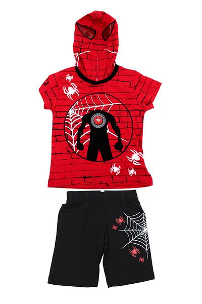 Name Baby Gigas Men's Lighted Garter Zippered Spiderman Detailed Suit