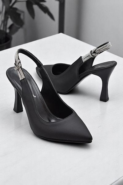 ISPARTALILAR 6509 9cm Women's Heeled Shoes Stiletto Evening Dress Wedding Engagement Shoes