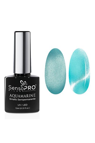 SensoPRO Milano Aquamarine SensoPRO Milano semi-permanent nail polish 10ml, Secret Shell