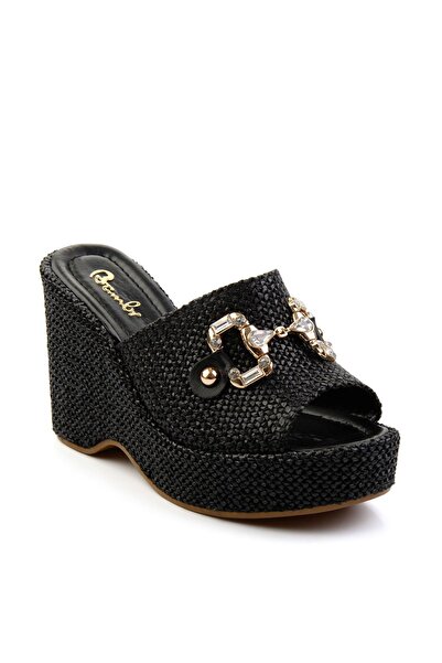 Bambi Siyah Kadın Terlik K04688002028