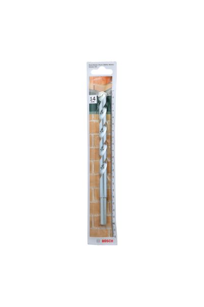 Bosch Impact-Resist Tungsten Carbide Tip Masonry Drill Bit Silver 14 x 200mm