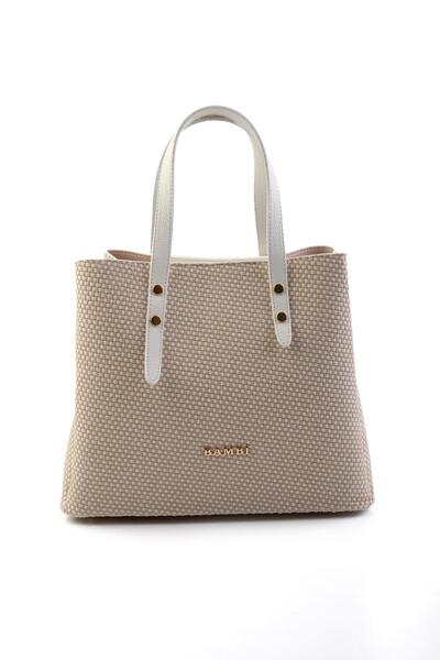 Bambi Bej Kadın Omuz Çantası C06004220618