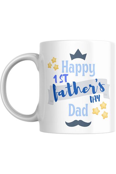 SiestaSafari Mug - Happy 1st Father's Day Dad Gift