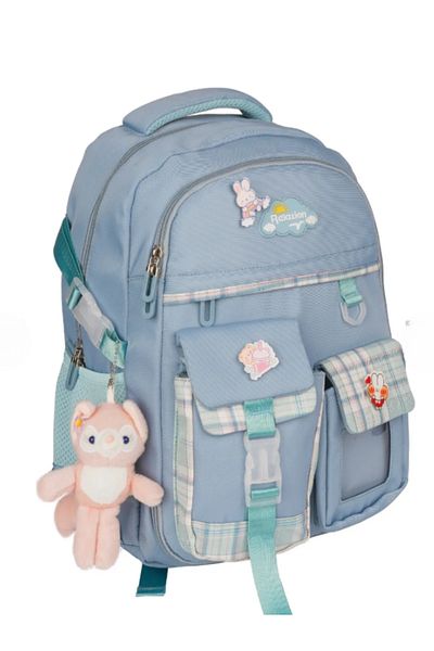 Benittokids Rucsac de școală Relaxion cu 7 compartimente, suport pentru spate, accesorii, compartiment interior, organizator, design 1450