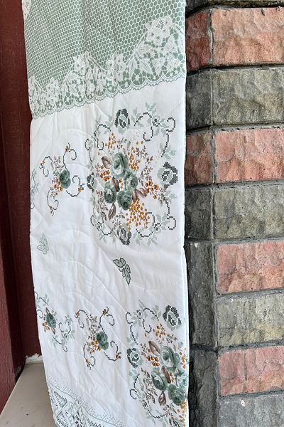 Sofline Double Multi-Purpose Blanket, Summer Blanket, Patterned Blanket, Bedspread (195x220cm)