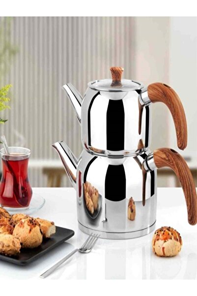 Home إبريق شاي فولاذي كبير الحجم من دوناتا