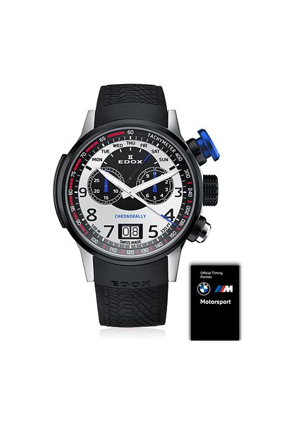 Edox Chronorally 38001-Tinnbu-Bn Wrist Watch