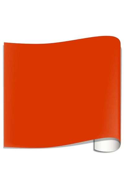 Oracal Oracal 641 glossy orange red sticker 033, 10 m x 1 m