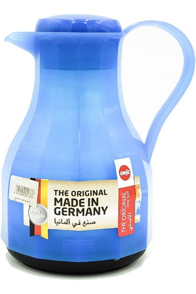 emsa Vieleck Flask – 1L, Blue, Stylish & Practical