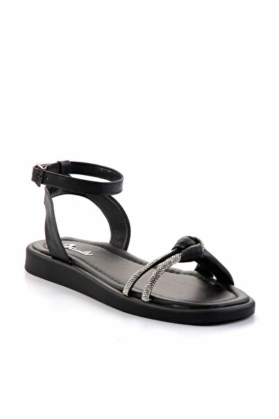 Bambi Women's Black Sandals K05875100509