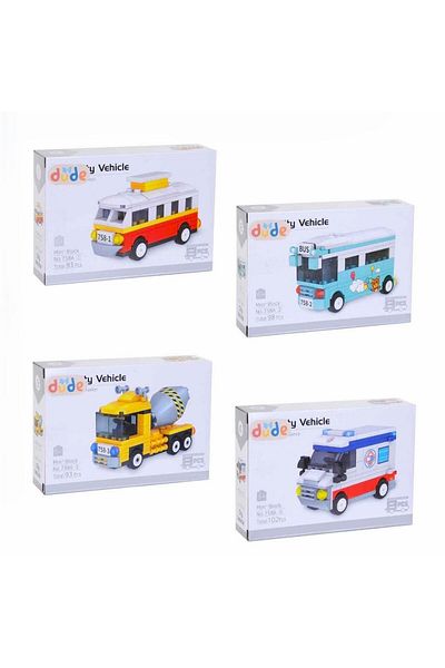 hak-iş oyuncak Municipal Vehicles Lego Block Toy