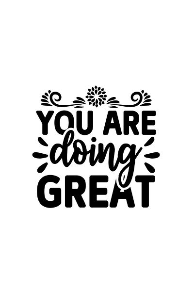 INOVATIX Set of 8 pieces, Sticker You are doing great, INOVATIX®. 6 cm