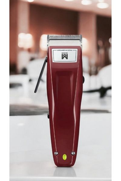 Moser 1400 Cordless Professional Hair & Beard Clipper – Burgundy