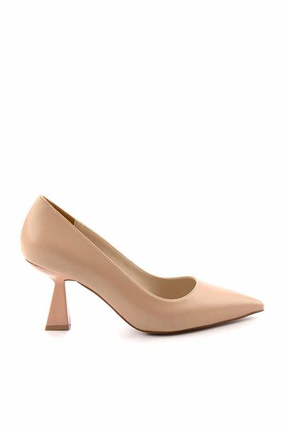 Bambi Beige Klassische Damenschuhe mit Absatz K 01231304809