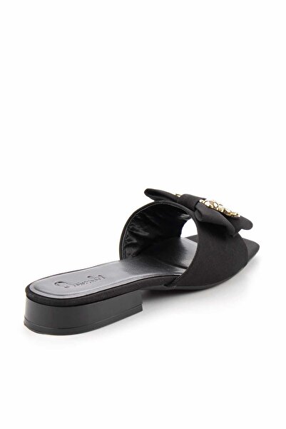 Bambi Mat Siyah Kadın Terlik K04213286638