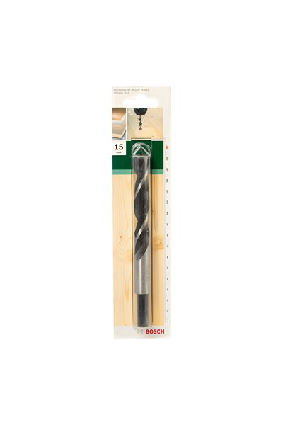 Bosch Durable Wood Brad Point Drill Bit Silver and Black 15 x 160mm