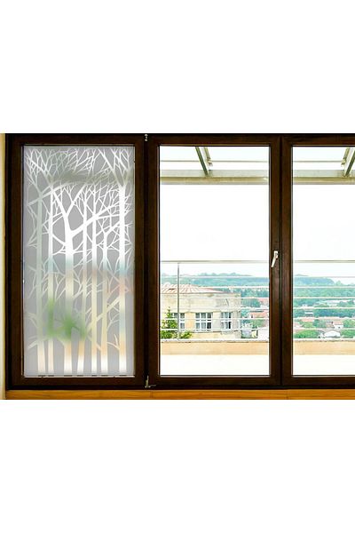 media Decorative window film 7 floral, 1 m x 2.1 m
