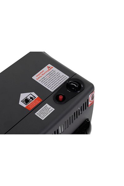 Hausberg Mini LPG plynový vařič HB-1023NG, piezoelektrický, 3 keramické topné desky, výkon 4,2 kW, černý