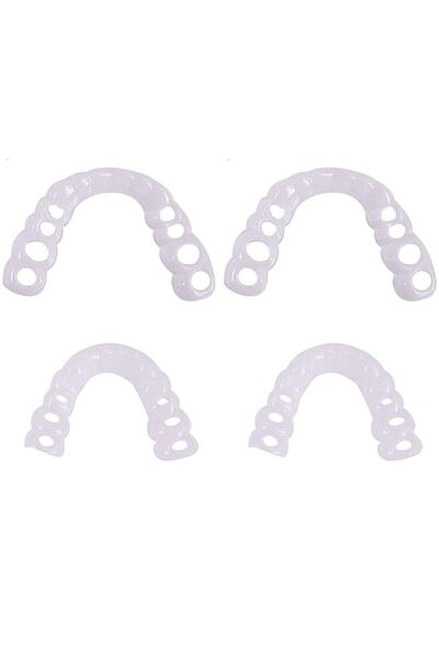 Sprise Set 2 perechi fatete dentare,Plastic opp, transparent