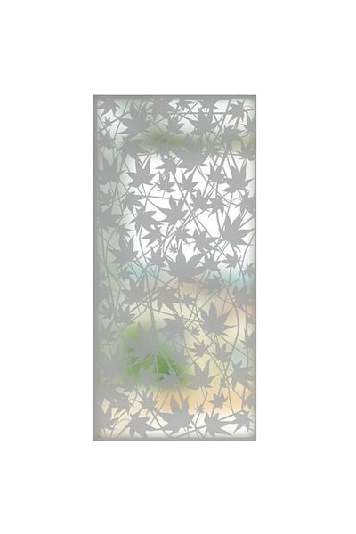 media Decorative window film 4 floral, 1 m x 2.1 m