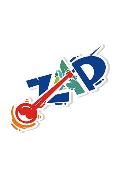 INOVATIX Set de 8 piese, Sticker Zap, INOVATIX®. 6 cm