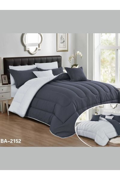 Generic 10-piece plain double summer quilt