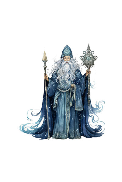 INOVATIX Set de 8 piese, autocolant Rodrigo Vrăjitorul, INOVATIX®. 6 cm