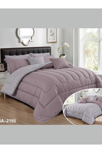 Generic 10-piece plain double summer quilt