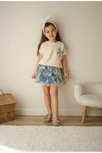 FLOWER BABY Girl's skirt suit