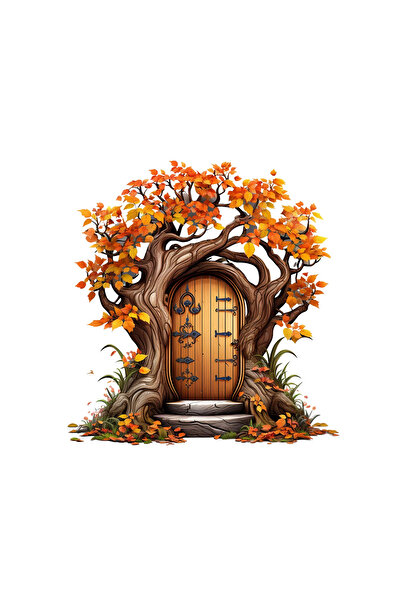 INOVATIX Set de 8 piese, autocolant Ușa către Abis, INOVATIX®. 6 cm