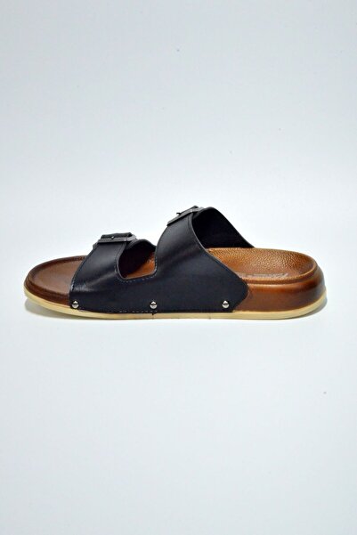 Baysal Παντόφλες καθημερινής χρήσης με διπλή πόρπη Polier Comfort PBE2025150