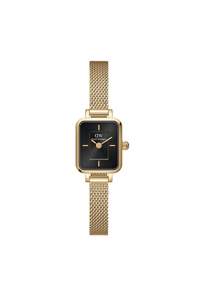 Daniel Wellington Quadro Mini Evergold Onyx Dw00600652