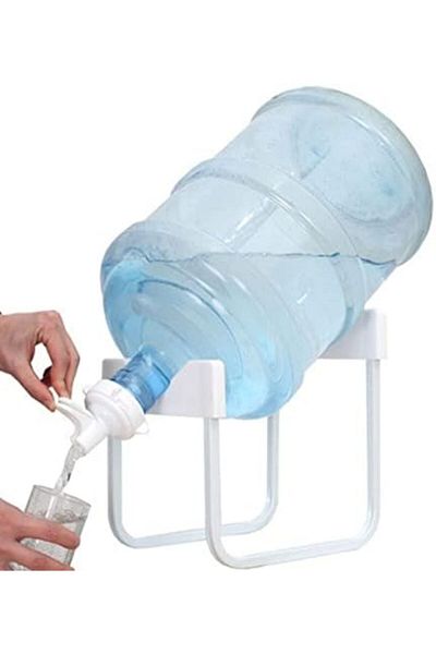 Toy Box Treasures Water Bottle Holder Drink Dispenser Storage Stand Valve Rack Holder U-Shaped