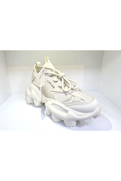 Lufian 122230011 Roxy Unisex Sneaker Shoes Beige