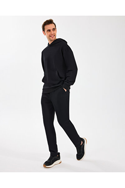 SKECHERS M Essential Hoodie Sweatshirt Erkek SİYAH Sweatshirt S242110-001